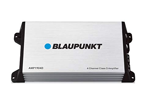 Blaupunkt AMP1904D - 1800 Watts Class D 4-Channel Amplifier Blaupunkt AMP1904D - 1800 Watts Class D 4-Channel Amplifier